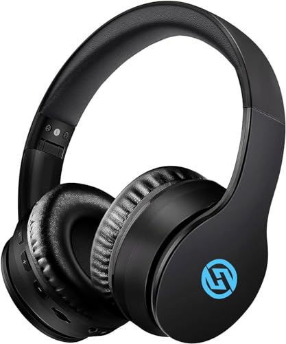 -audifonos-y-bocinas, Personal Computer Audífonos Inalámbricos con Micrófono, Bluetooth 5.3, ANC Cancelación Activa, 25 Horas Hi-Res Audio, Diadema Plegables Auriculares Over Ear, para Juegos, PC,...