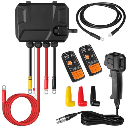 ATOLS 12V 500A Winch Solenoid Contactor Relay Kit