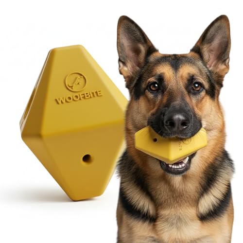WoofBite Virtually Indestructible Diamond Dog Toy - Tough Chew Toy for Medium/Large - image 1