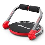 MERACH Ab Machine, Sit Up Exercise Equipment with 3 Adjustable Resistance Levels, Automatic Rebound Ab Crunch Machine for Core Workout, Ab Workout Equipment for Stomach