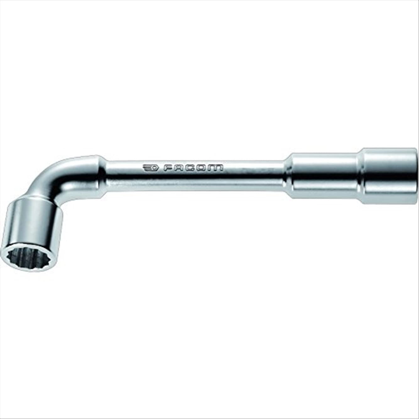 Clé à pipe débouchée Facom 25mm outil coudé 6 points Fm-76.25 pour serrage écrou 12 pans