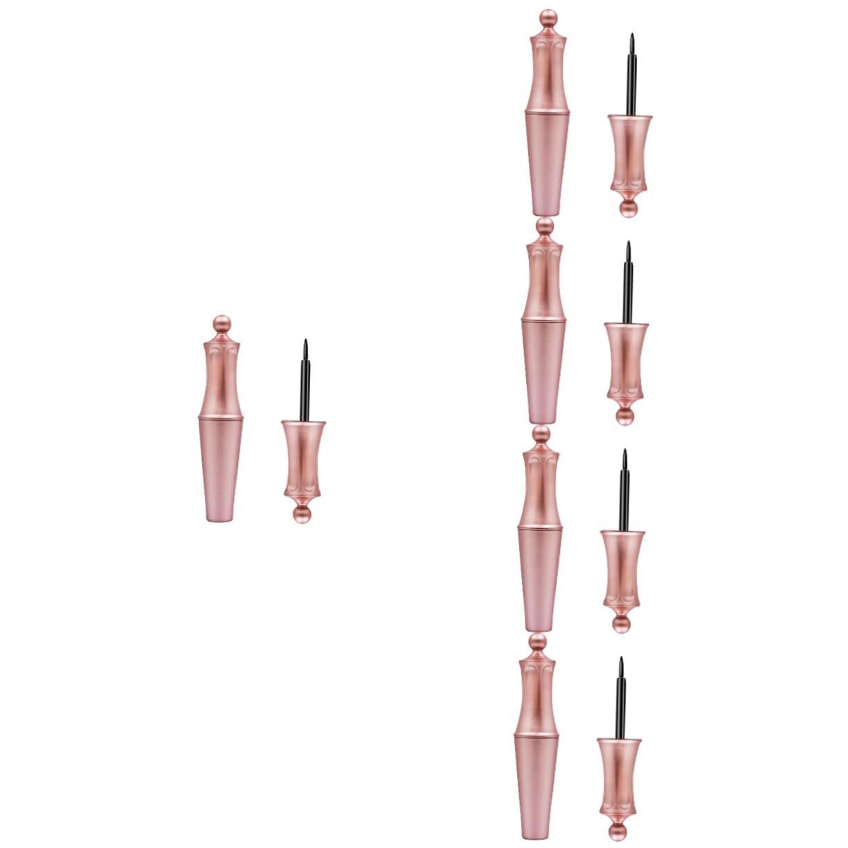 Didiseaon 10 Piezas Delineador De Ojos Líquido Delineador De Ojos Pegajoso Maquillaje Delineador De Ojos Lápiz Delineador De Ojos Magnético Pegamento Para Párpados Delineador De Ojos