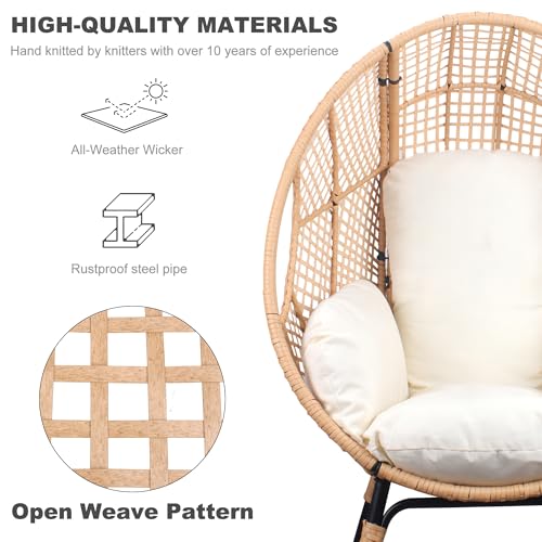 Luxury Outdoor Wicker Lounge Chair