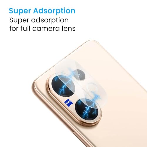 Image of FIRST MART Camera Lens for Vivo V60 / Vivo V60E | 9H Tempered Glass, Anti-Scratch, Case-Friendly, HD Clarity, Bubble-Free | Crystal Clear