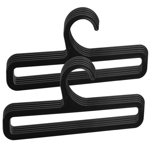 SOLUSTRE 10pcs Scarf Hanger Organizer Rack Multi Functional Belt and Tie Storage Scarf Holders for Closet Home Use and Retail Display
