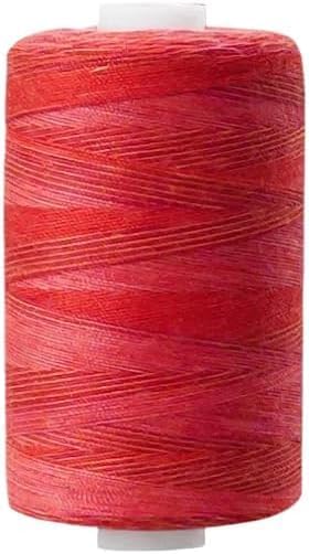 Amazon.com: 1000Yards Gradient Red Polyester Sewing Threads.Embroidery ...