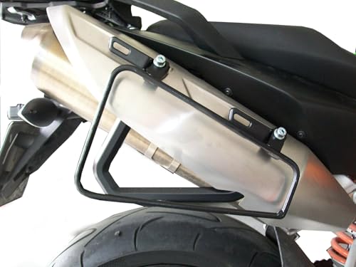 Mantiene le borse lontane dalla plastica posteriore e dal tubo di scarico - Maggiore livello di sicurezza e resistenza alla parte posteriore della tua moto in caso di ribaltamento o incidente