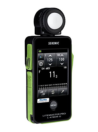New Sekonic L-478DR-U-PX Phottix Strato II System Lightmeter With Exclusive USA Radio Frequency And Exclusive 3-Year Warranty