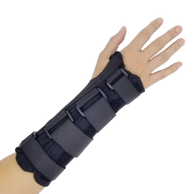 Comfort Cool D-Ring Wrist Brace. Indications - Carpal Tunnel, Tendonitis, Arthritis, Sprains, Post Cast. Soft, Lightweight Immobilizer with Finger Mobility, Removable Splint. Right X-Small.
