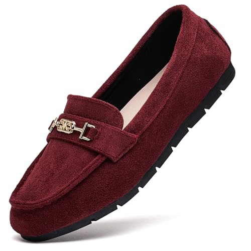 Image of Women's Loafer Shoes Leisure Slip On Work Shoes Comfort Walking Flats