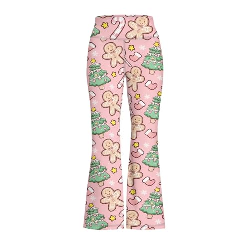 Kids Flared Yoga Pants Casual Bootcut High Waisted Leggings Lightweight Soft Sweatpants for Girls 5-14Y