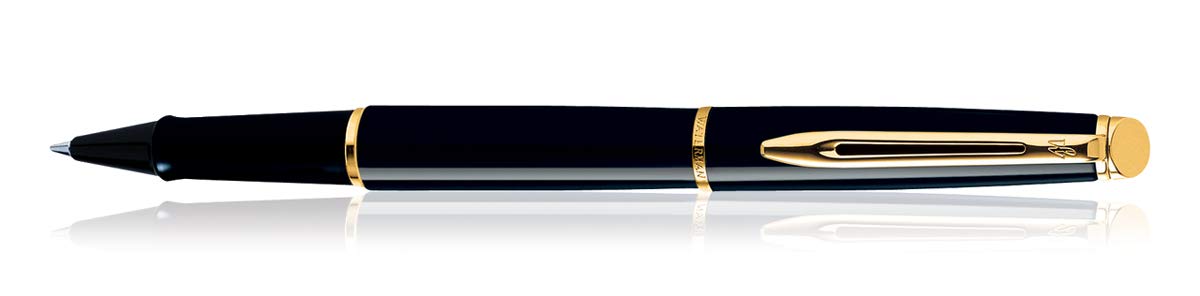 Waterman Hemisphere GT Roller Ball Pen - Mars Black - Image 4 thumbnail