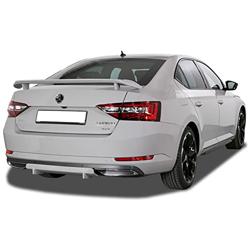 Diffusor U-Diff XL para Skoda Superb III 2015- faldón trasero de poliuretano
