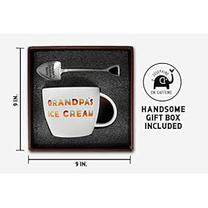Giftsforgrandpagrandpasicecreambowlandengravedspoongrandpasicecreamshovelidealfathersdaygiftchristmasgiftorbirthdaygiftgrandpa Urban Country Home Decor Gifts for grandpagrandpas ice cream bowl and engraved spoon grandpas ice cream shovelideal fathers day gift christmas gift or birthday gift grandpa urban country home decor
