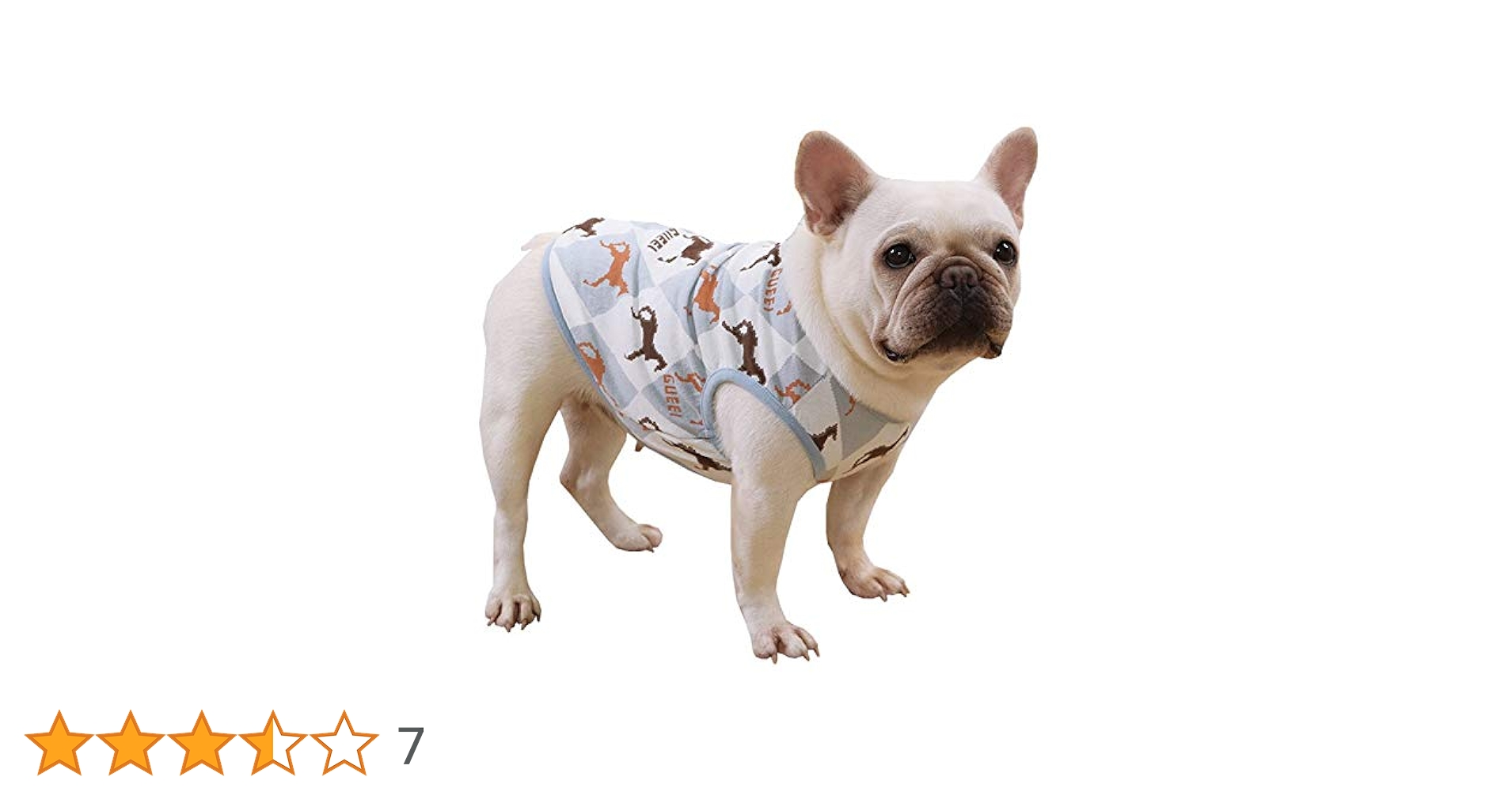 Amazon | [24HOURS]フレブル タンクトップ 紳士風 フレンチブルドック