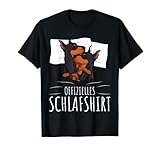 Offizielles Schlafshirt Dobermann Hunde Doberman T-Shirt