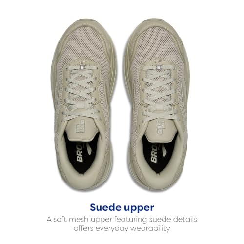 Image of Brooks Men's Ghost Max Suede /Leather Neutral Running & Walking Shoe