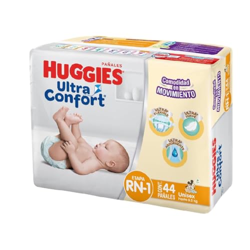 Pañales Y Toallitas Húmedas, Drugstore huggies ultraconfort etapa 1 Marca HUGGIES (3)