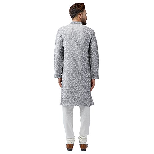 Image of SOJANYA (Since 1958 Men's Silk Blend Kurta Churidar Pyjama Set