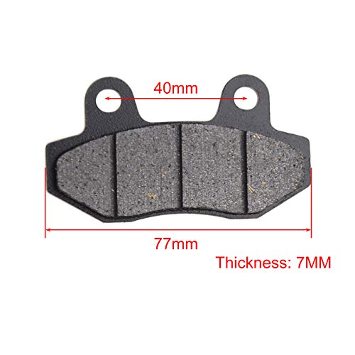 GOOFIT Rear Hydraulic Caliper Brake Master Cylinder Assembly with Brake Pads Replacement for 70cc 110cc 125cc 150cc ATV Quad Pit Bike Go Kart Dirt Bike by GOOFIT - Image 3