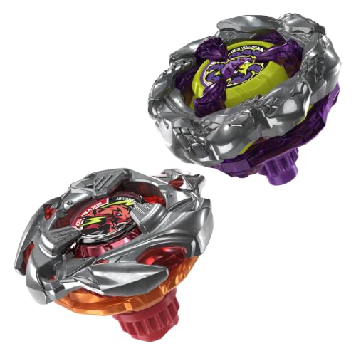 Image of Beyblade X Coil Orochi 6-60LF UX & Pearl Tiger 3-85WB BX Dual Pack Set