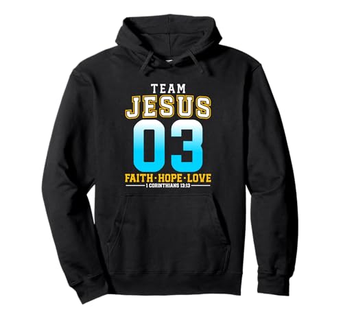 Team Jesus 03 Faith Hope Love Sports �i���o�[�f�U�C�� �p�[�J�[