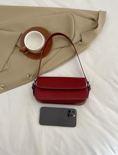 Image of Women's Brown Handbag - Stylish PU Leather Sling & Shoulder Bag with Adjustable Strap | Elegant Daily Office & Casual Tote Bag