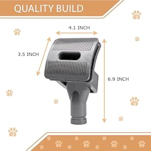   Pet-Grooming-Kit-Compatible-with-Dyson-V7-V8-V10-V11-V12-V15-Vacuum-Not-Included-Brush-Hair-Remover-for-Dogs-and-Cats-Deshedding-Tools-Undercoat-Fur-Mess-free-Shedding-Comb-Kit