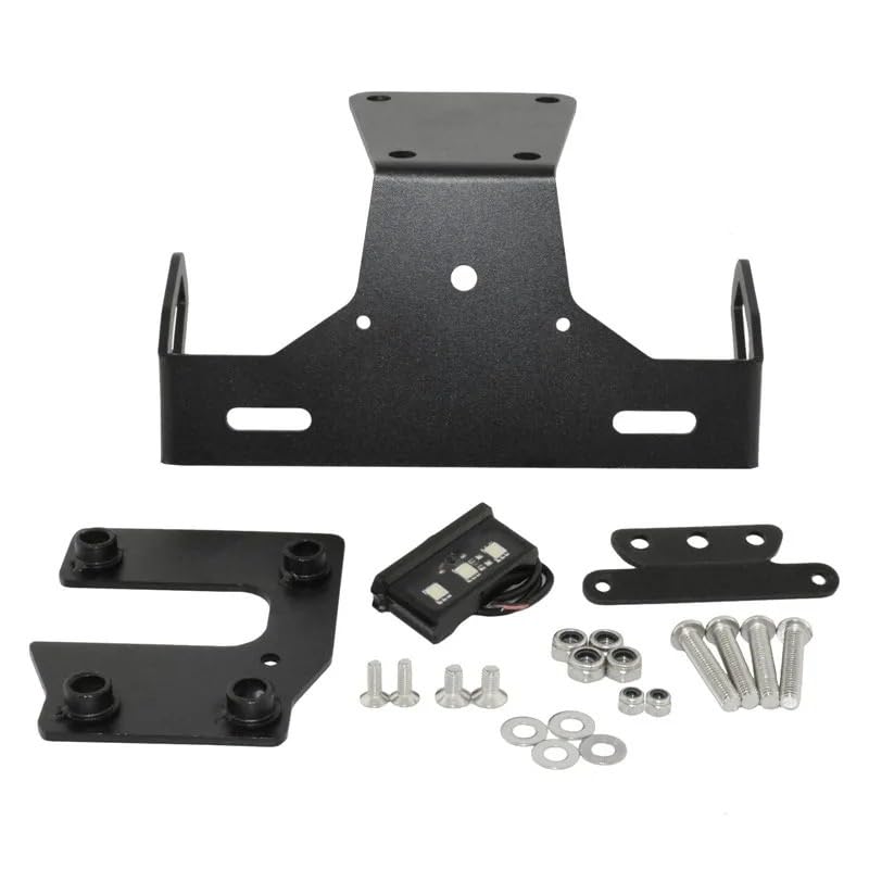 Support plaque d'immatriculation Z900 résistant aux vibrations LED