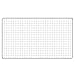 Hemoton Edelstahl Quadrate Löcher Grill Grill Drahtgeflecht Mehrzweck-Grill Gitter Backblech Grill 44X26cm