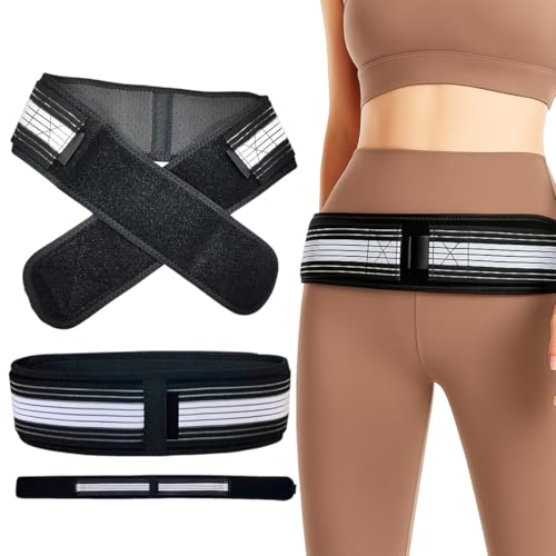 Cinturón Faja Lumbar Con Calefacción Ajustable Para Hombres Y Mujeres,Faja lumbar mujer,Soporte Para Reducir El Dolor Lumbar Y La Ciática,Diseño Transpirable Y Cómodo,120cm
