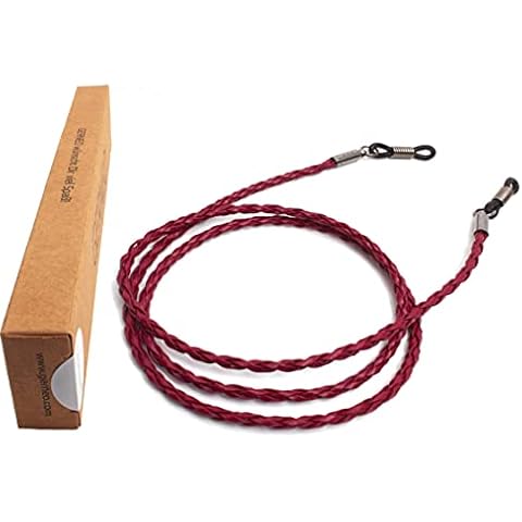 Cordón de cuero trenzado para gafas GERNEO Milán Cover