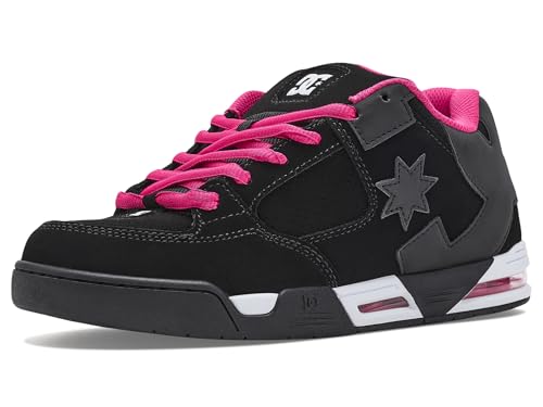 DC Shoes DC Command, negro, negro y rosa, 40.5 EU