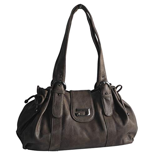 Jennifer Jones - präsentiert von ZMOKAu00ae - Bolso al hombro para mujer marrón marrón