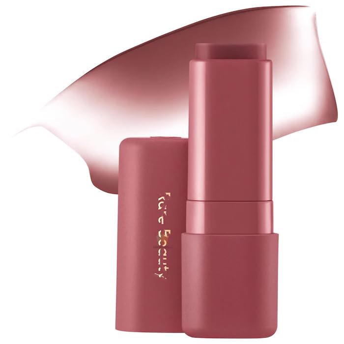 Rare Find Comfort Lip Butter Balm + Overnight Mask with Hyaluronic Acid Butter - 0.14 oz./4g (Color: Uplifting - deep cool berry | subtle vanilla scent)