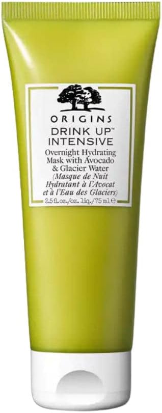 ORIGINSDRINK UP INTENSIVE OVERNIGHT HYDRATING MASK WITH AVOCADO & SWISS GLACIER WATER FULL SIZE 2.5 FL OZ