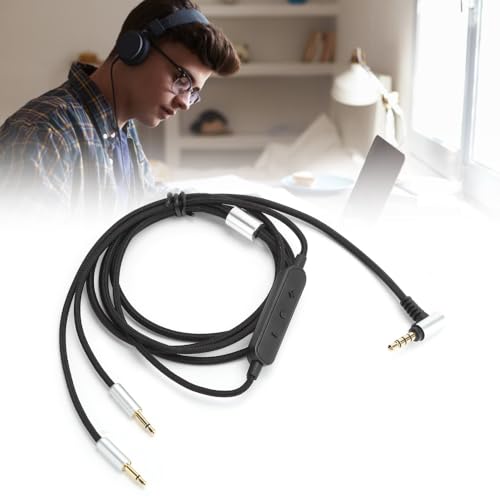 Cable de audio 1.2 m Jack 3.5mm a doble Jack 2.5mm miniatura 5