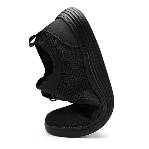 Men's Casual Dress Sneakers Oxfords Business Mesh Walking Shoes Breathable Tennis Shoe Lightweight Work Shoes Zapatos para Hombre3