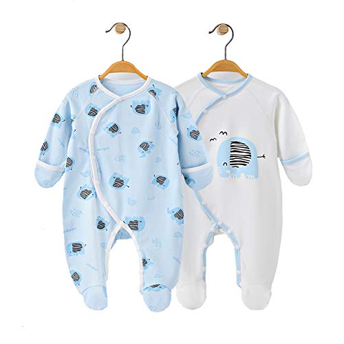 COBROO Unisex Baby Footed Pajamas: Perfect for Sleep and Playtime Fun!