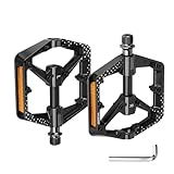 Uqezagpa Lot de 2 pédales hautes pour vélo de route   Plateforme pour diverses occasions   Durabilité   VTT