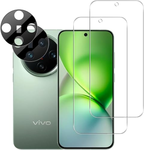 Amazon.co.jp: 【2+2枚セット】For Vivo X300 Pro ガラスフィルム(2枚