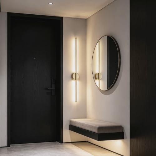 Aplique LED moderno de interior regulable con mando para lampara de salon 5