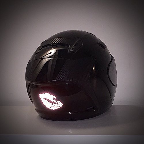 Customtaylor33 High Intensity Reflective Vinyl Death Kiss Skull Crossbones Lips Decal Bumper Sticker - Cars, Motorcycles, Helmets, Wind Screens, Laptops, Cellphones, (Se Pink, 3 Inch Wide, Pair) #TOP3