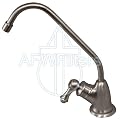 Euro-style Non Air-gap Faucet for Water Filters and RO Systems (Brushed Stainless Steel)