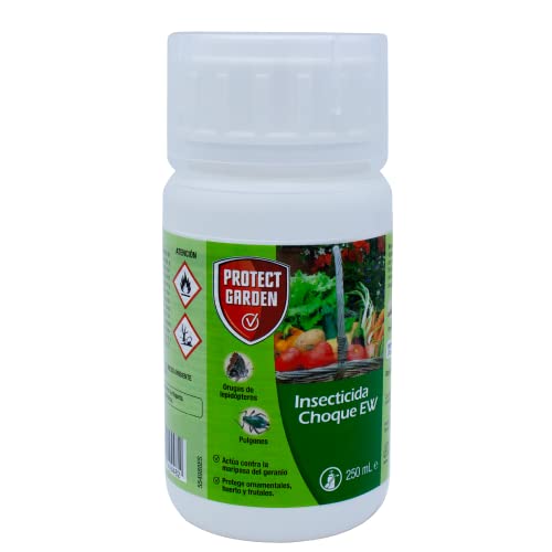Protect Garden Choque EW - Insecticida polivalente concentrado para ornamentales, frutales y horticolas, pulgones y orugas, 250ml Cover