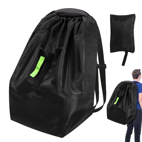 Bolsa de Viaje para Asiento de Coche para avión, Funda de Asiento de Viaje aéreo con Correas para el Hombro, Impermeable, espaciosa, Accesorios para portabebés para Familiares, Adolescentes y Adultos