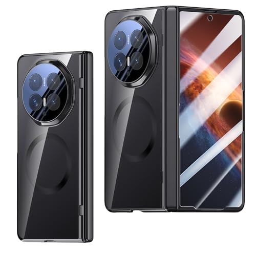 Coque Honor Magic V6 léger étui noir antichoc et compatible charge sans fil