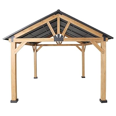 14 x 12 Pavilion Style Solid Cedar Gazebo, by Westerly