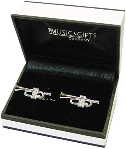 PENDIENTES - Music Gift Cufflinks Trumpet