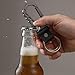 OXIHOUSE&CO- Heavy Duty Carabiner Keychain – Metal Key Ring & Key Rings with Bottle Opener, Strong Durable Key Holder for Car Keys, Bags, Men & Women